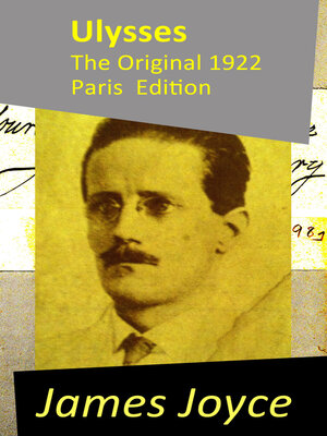 cover image of Ulysses--The Original 1922 Paris Edition